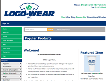 Tablet Screenshot of logowear1.com